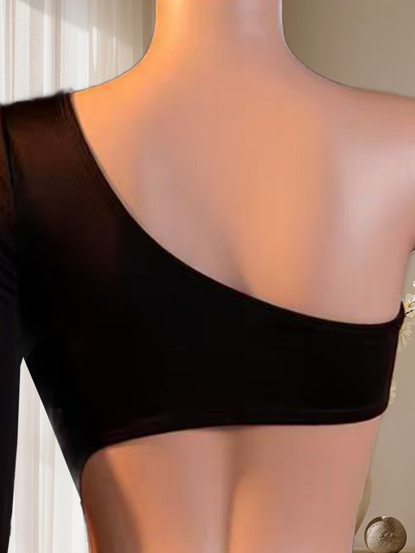 ชุดบอดี้สูทผู้หญิงแบบไหล่เดียว - Lingerie บทวิจารณ์และราคา