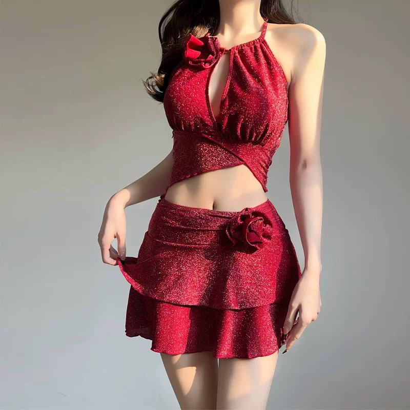ชุดบิกินี่ 2 ชิ้นแบบใหม่ สไตล์ - Swimwear บทวิจารณ์และราคา