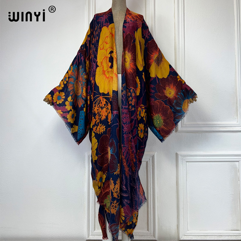 WINYI Africa แฟชั่นฤดูร้อน ชุด - Boho Summer Beach Maxi Dress บทวิจารณ์และราคา