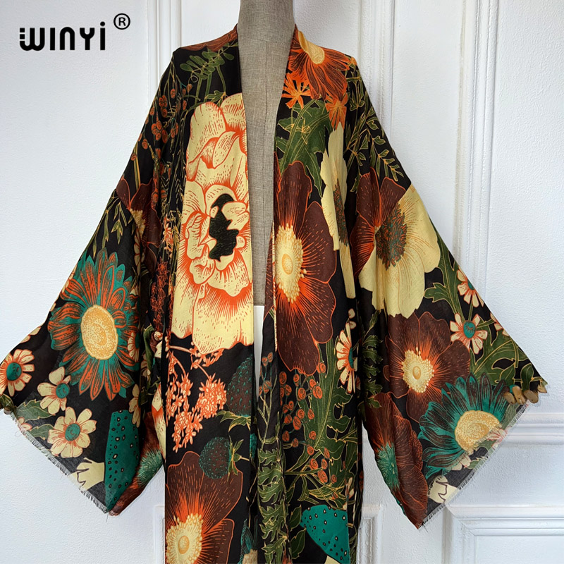 WINYI Africa แฟชั่นฤดูร้อน ชุด - Boho Summer Beach Maxi Dress บทวิจารณ์และราคา