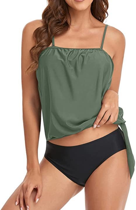 ชุดว่ายน้ำบิกินี่เอวสูงสำหรับผ - Swimwear บทวิจารณ์และราคา