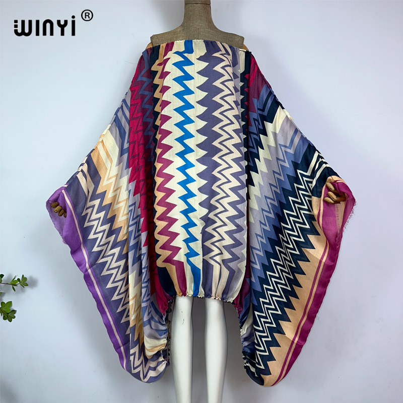 WINYI ชุดเดรสยาวเซ็กซี่สำหรับผ - Boho Summer Beach Maxi Dress บทวิจารณ์และราคา
