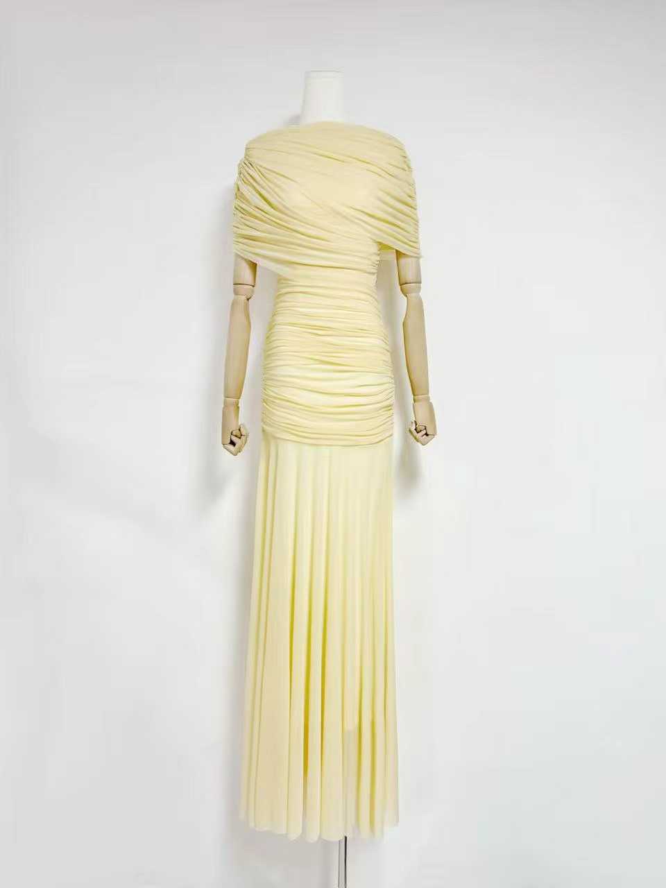 VGH Luxury Galas Event ชุดเดรส - Sexy Mesh Sheer Bodycon Dress บทวิจารณ์และราคา