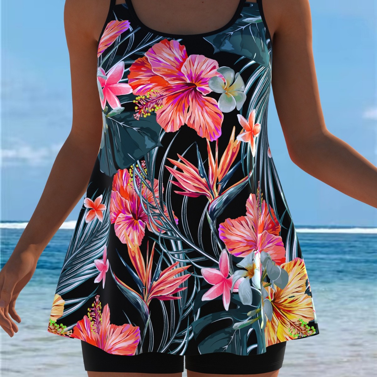 ชุดว่ายน้ำแทงกีนี่ใหม่ ชุดแทงก - Swimwear บทวิจารณ์และราคา