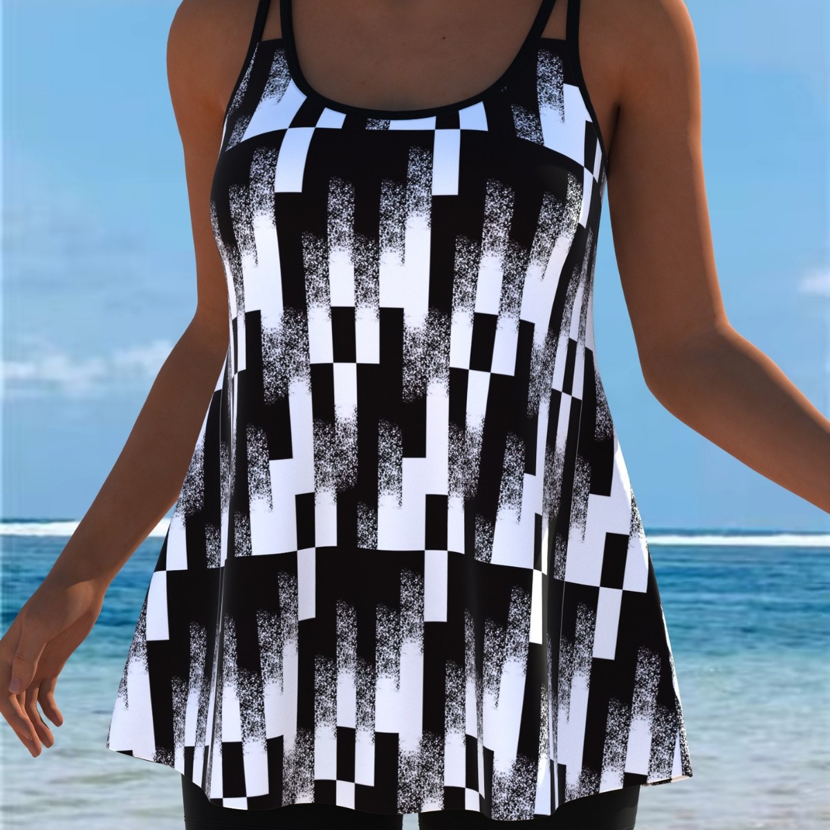 ชุดว่ายน้ำแทงกีนี่ใหม่ ชุดแทงก - Swimwear บทวิจารณ์และราคา