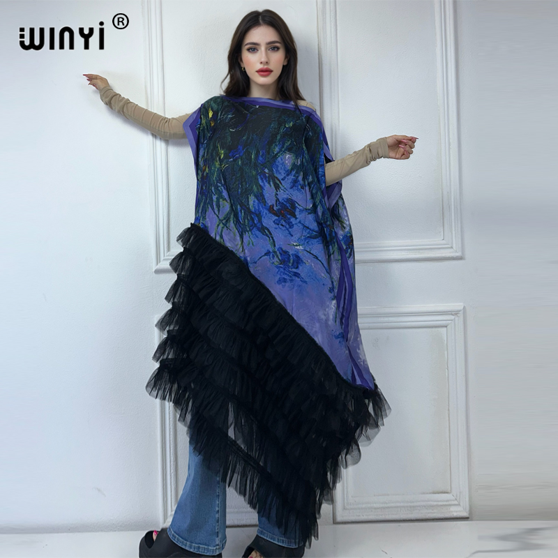 WINYI Africa Clothing ชุดเดรสย - Boho Summer Beach Maxi Dress บทวิจารณ์และราคา