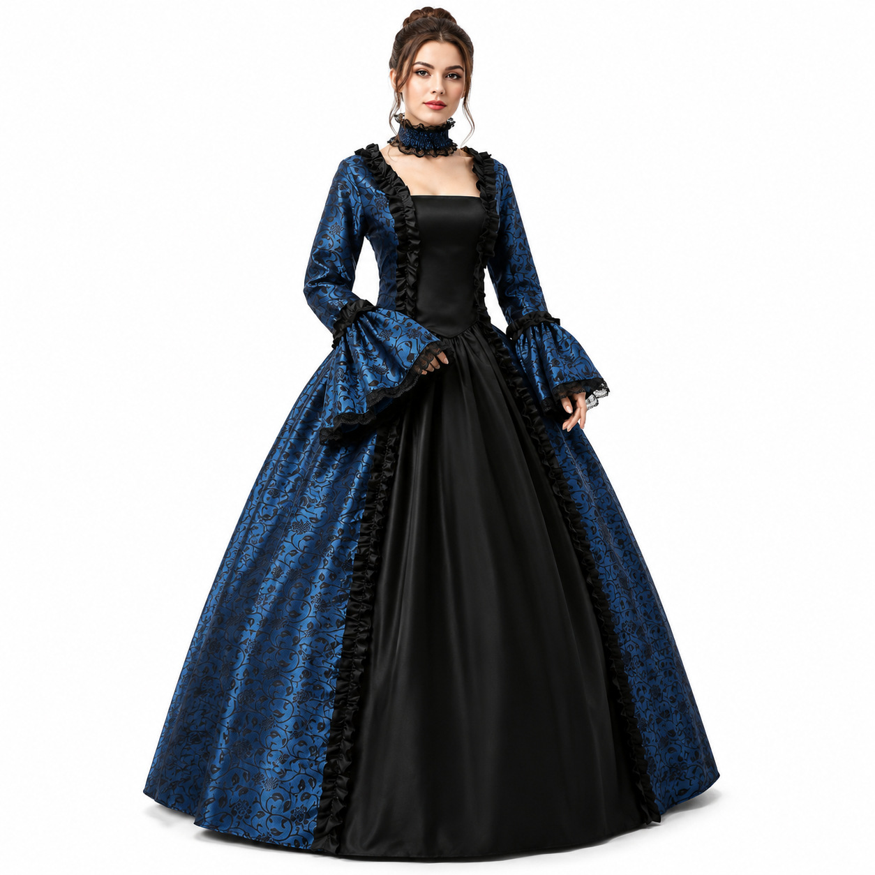 ชุดเดรสยาวสไตล์โกธิคยุคกลางวิน - Dresses บทวิจารณ์และราคา
