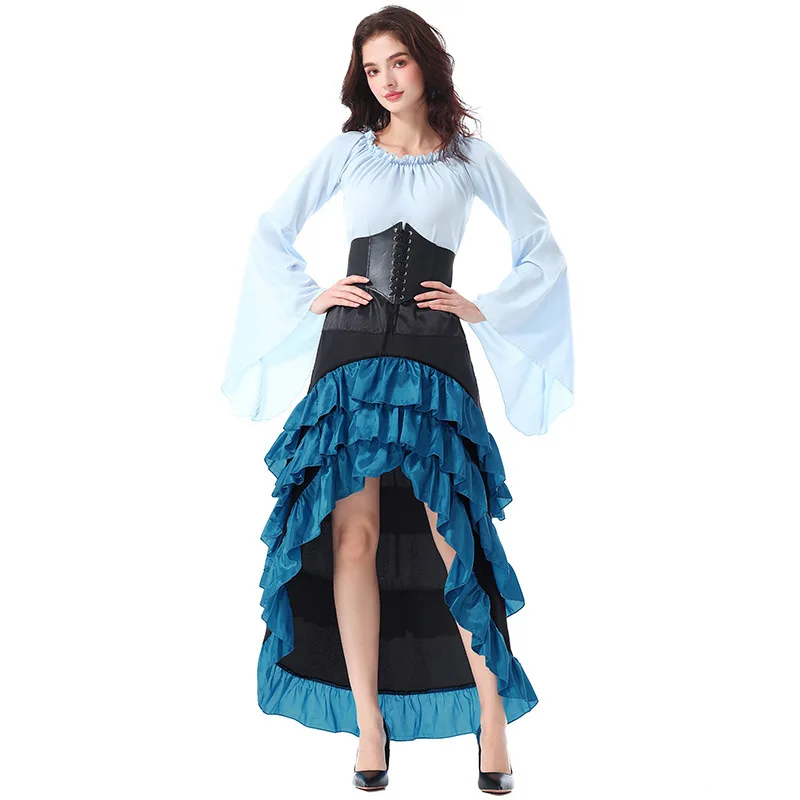 ชุดเดรสยาวสไตล์วรรณกรรมฮาโลวีน - Dresses บทวิจารณ์และราคา